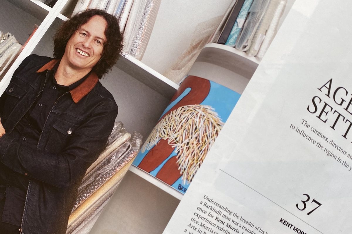 CEO Kent Morris in Art Collector Magazine