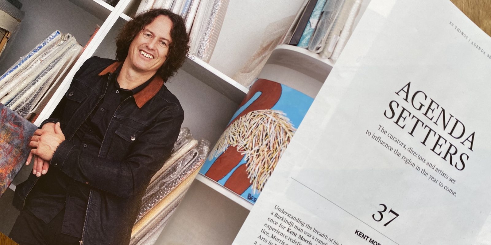 CEO Kent Morris in Art Collector Magazine